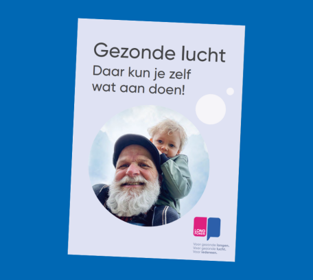 Cover Boekje Gezonde Lucht - daar kun je zelf wat aan doen