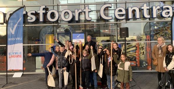 Stationsplein Amersfoort rookvrij