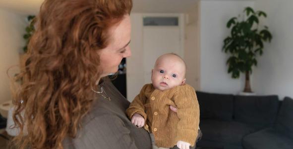 Eva en haar dochter Loulou