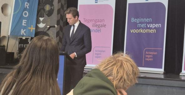 Vincent Karremans lanceert actieplan tegen vapen