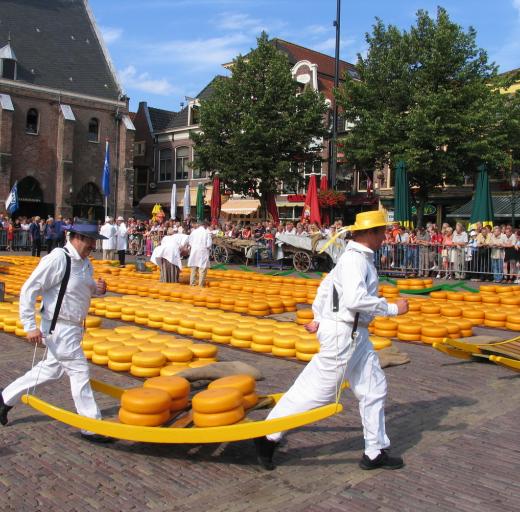 Noord-Holland noord - kaasmarkt