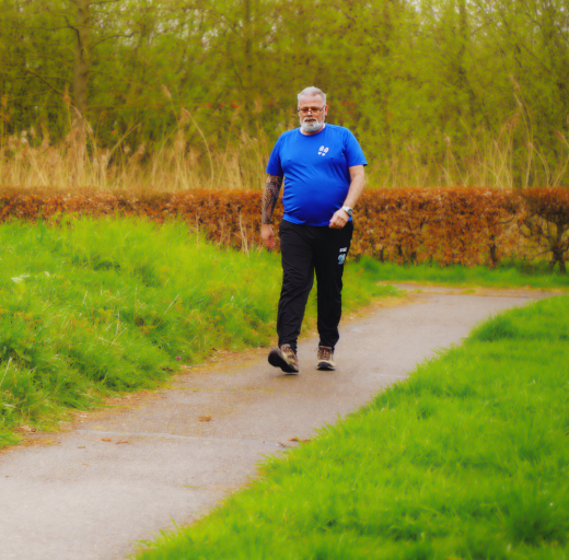 Barry Berends heeft COPD en traint voor de 4Daagse 