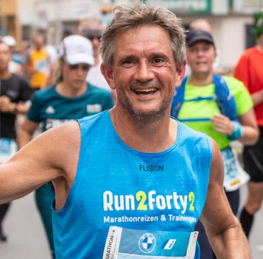 Gerard Paul loopt marathon voor Longfonds