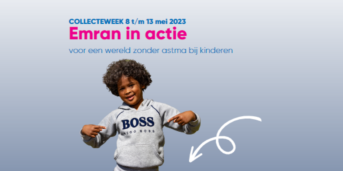 Emran in actie voor Longfonds